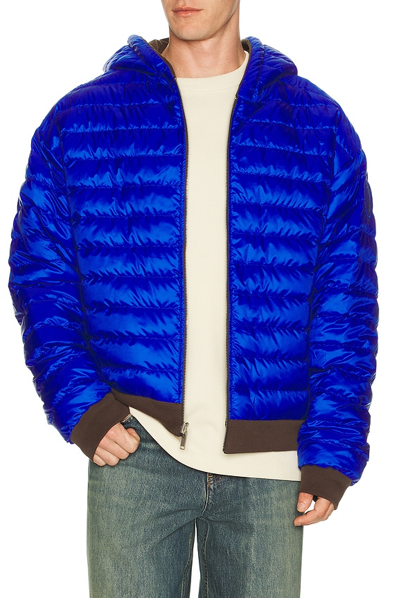 view 2 of 6 SWEAT À CAPUCHE in Terra & Azurite Blue