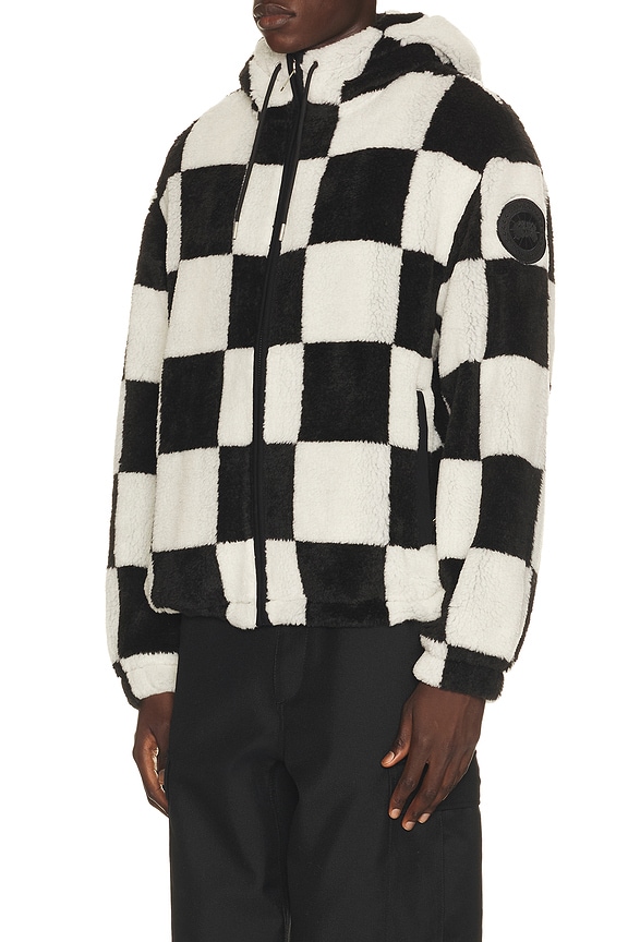 view 2 of 6 SWEAT À CAPUCHE HARRIER  in Bone & Black Check