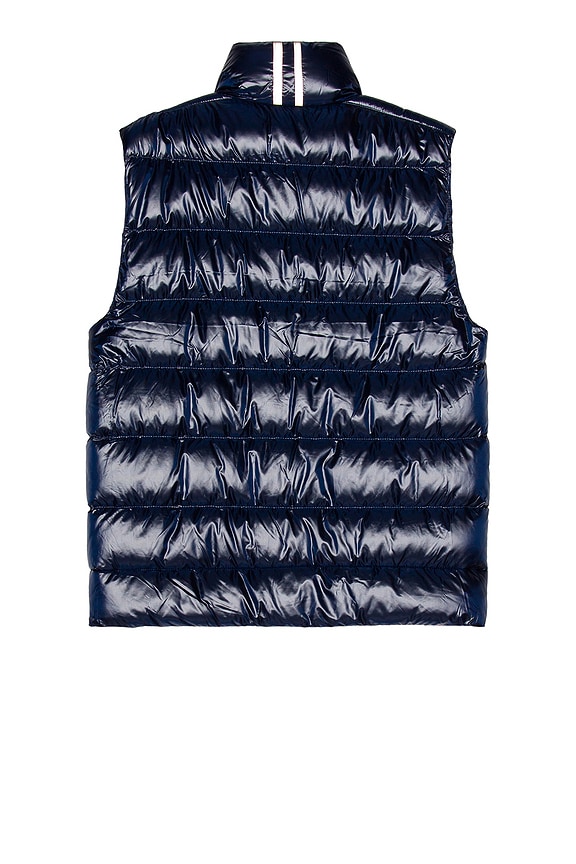 view 2 of 3 Crofton Puffer Vest in Atlantic Navy
