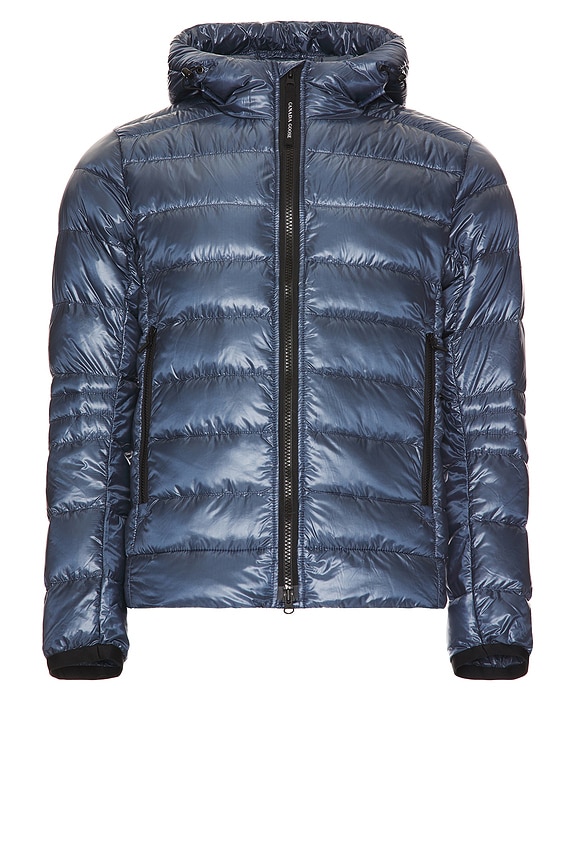 Canada Goose Crofton Hoody in Ozone Blue | REVOLVE