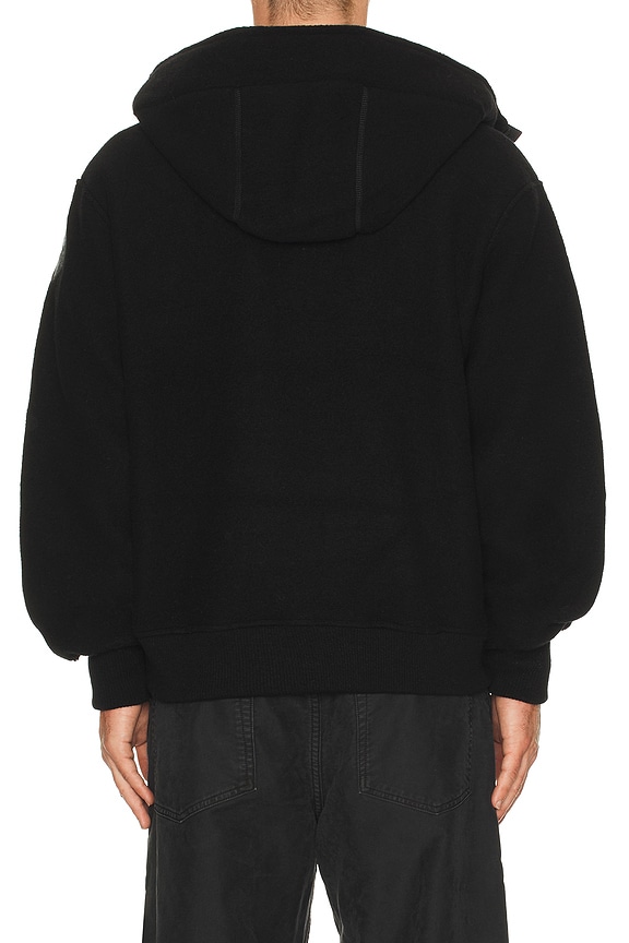 view 2 of 5 Chilliwack Fleece Bomber in Black