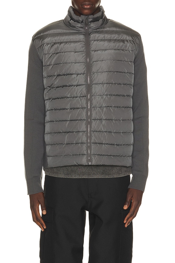 view 2 of 7 BLOUSON HYBRIDGE FLAVIO  in Anchor Grey