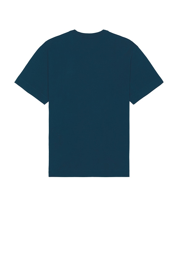 view 2 of 5 Gladstone Embroidered T-Shirt in Guard Blue