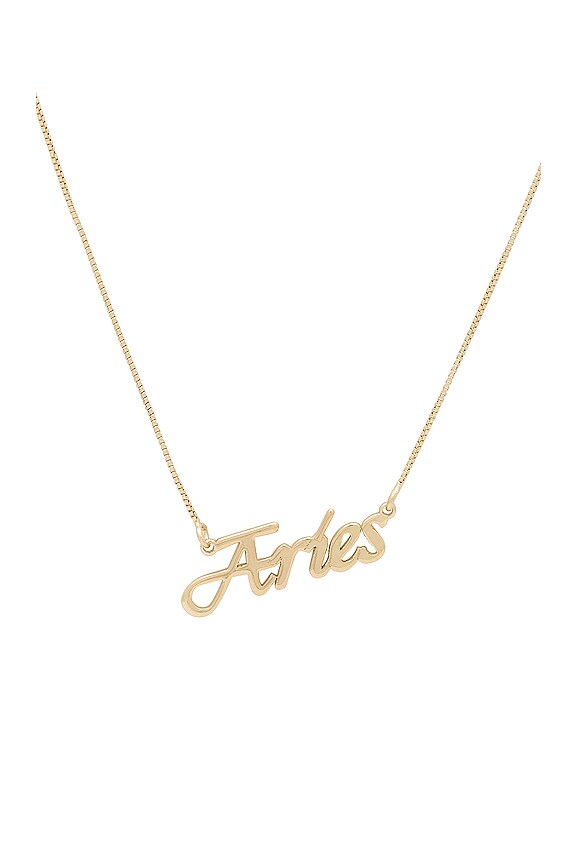 view 2 of 3 Signature Zodiac Necklace in Gold