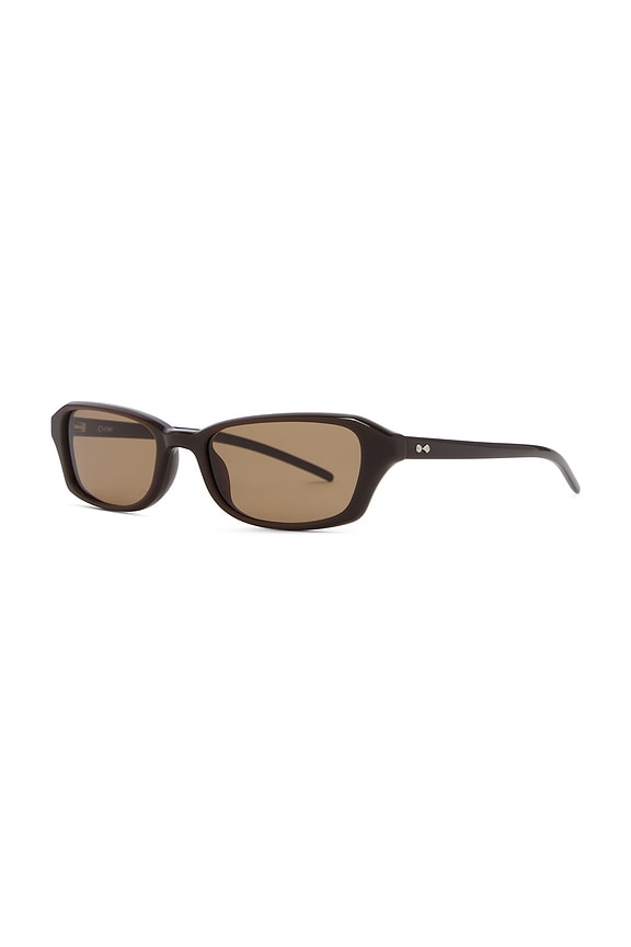 view 2 of 3 Edge Sunglasses in Brown Porcelain
