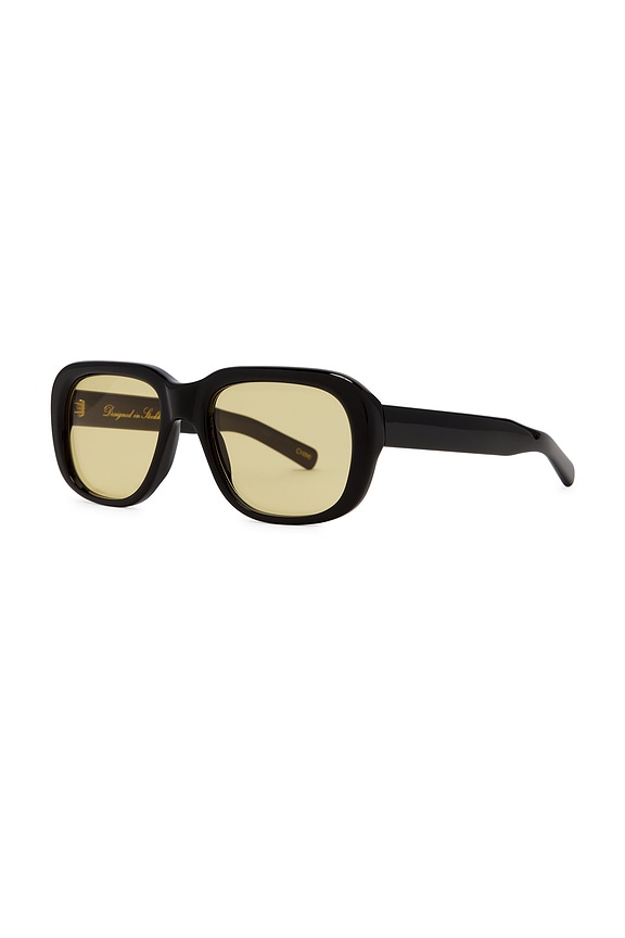 view 2 of 3 Louis Sunglasses in Black & Brown Yellow