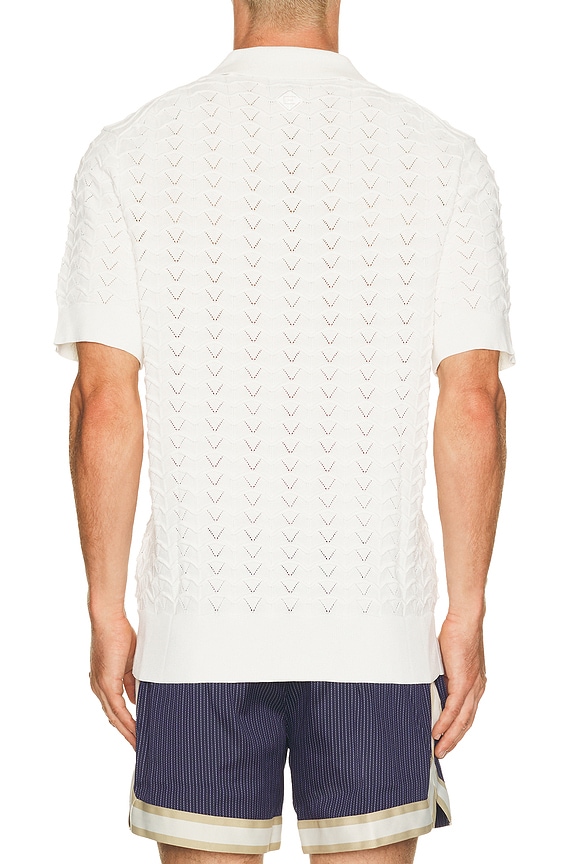 view 2 of 5 Ripple Polo in White