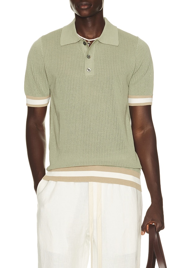 view 1 of 4 Quinn Polo in Sage