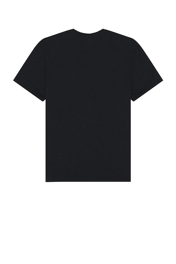 view 2 of 3 The Multiverse Henley Shirt in Black