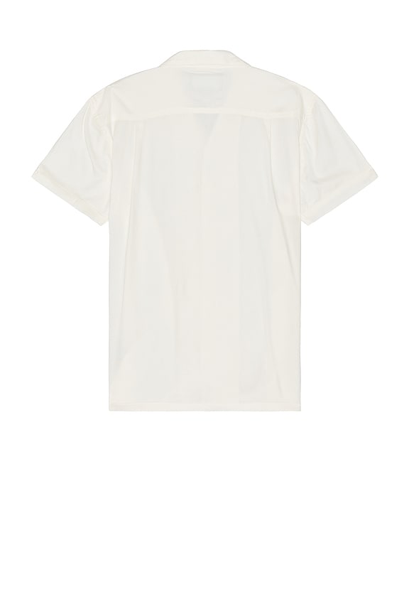 view 2 of 3 The Ivory Lotus Shirt in Off White