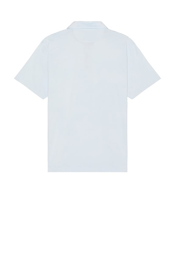 view 2 of 4 The Baby Blue Bell Performance Polo in Light Pastel Blue