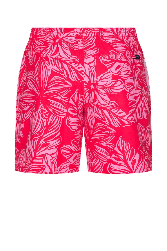 view 2 of 4 SHORT NATACIÓN THE in Bright Red