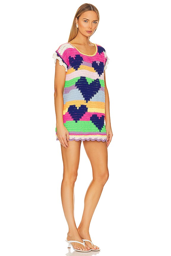 view 2 of 3 ROBE COURTE SARGASSO in Multi