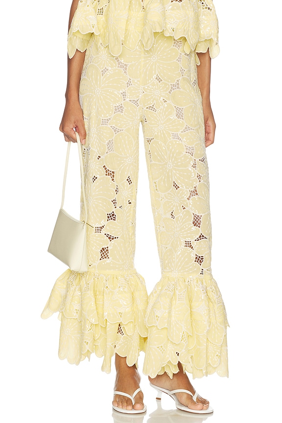 view 1 of 7 PANTALON TAVA in Yellow