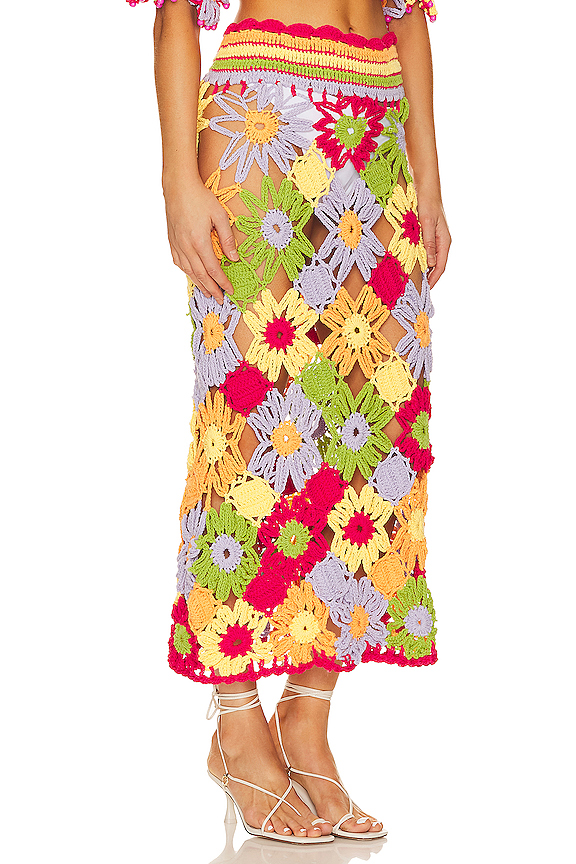 view 2 of 4 Dover Maxi Skirt in Multi
