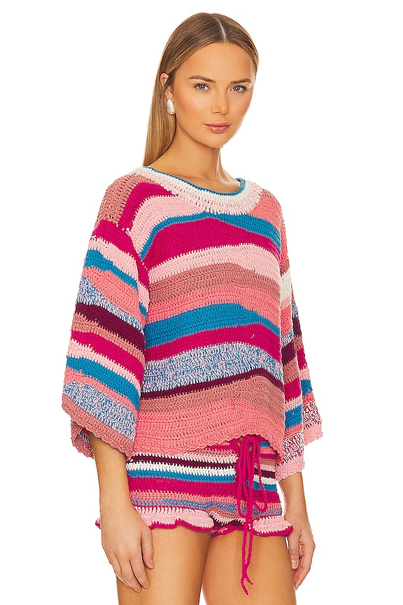 view 2 of 4 Caspio Top in Red