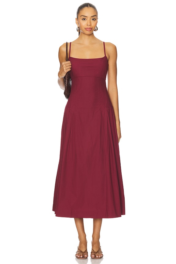 view 1 of 3 Karita Dress in Bordeaux