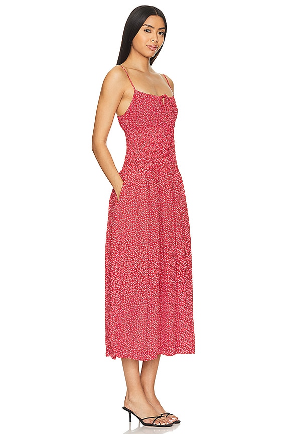 view 2 of 4 Barbara Dress in Rouge