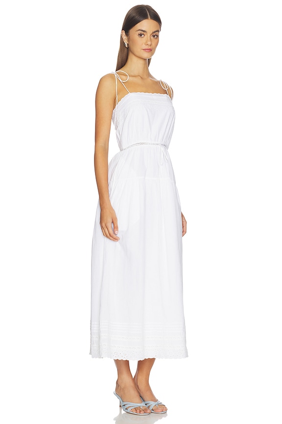 view 2 of 3 Petra Dress in White