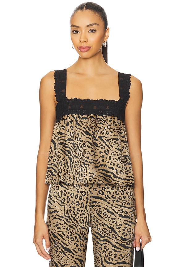 view 1 of 4 Leah Top in Leopard