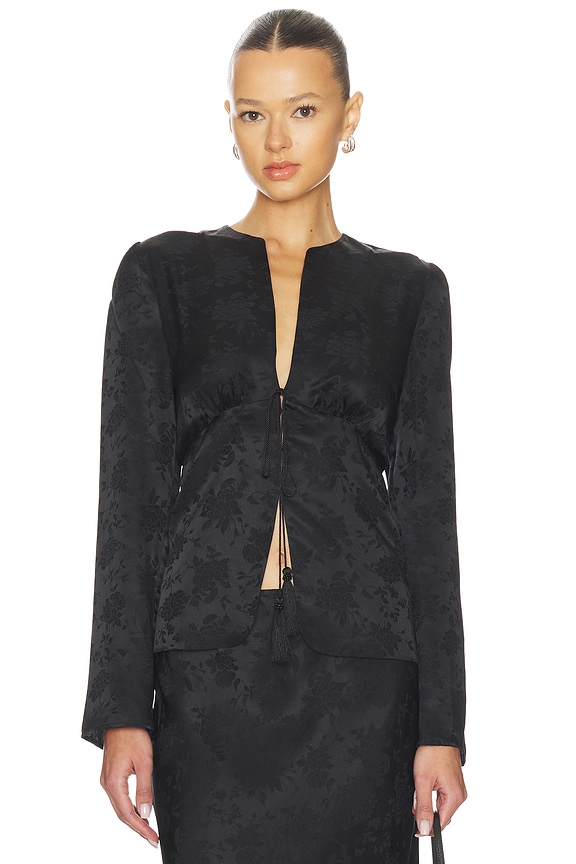 view 1 of 5 Jorgina Top in Black