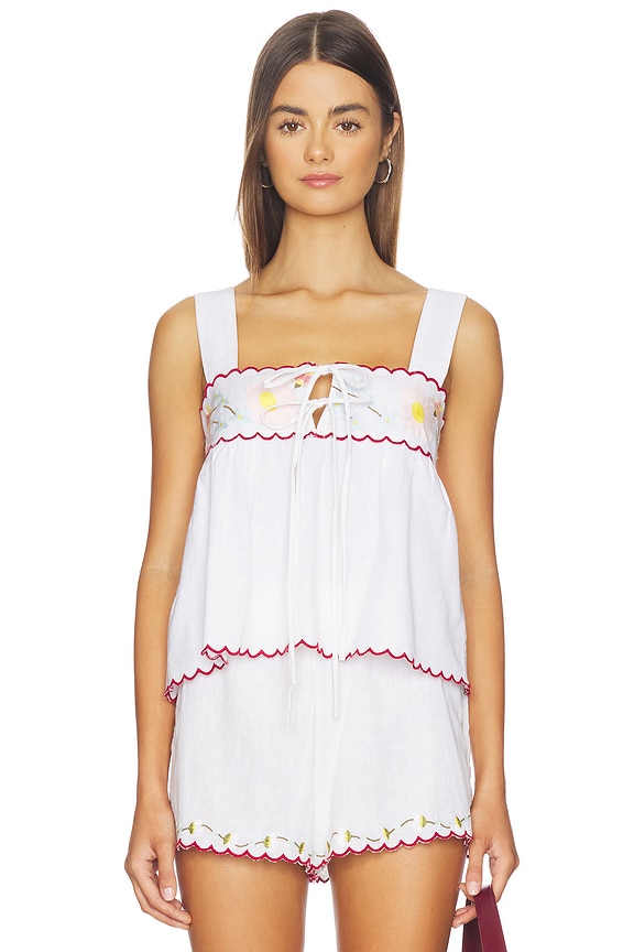 view 1 of 5 Ander Top in White