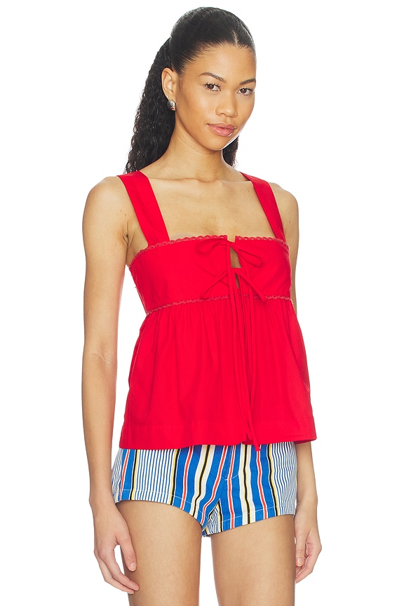 view 2 of 4 Ander Top in Red