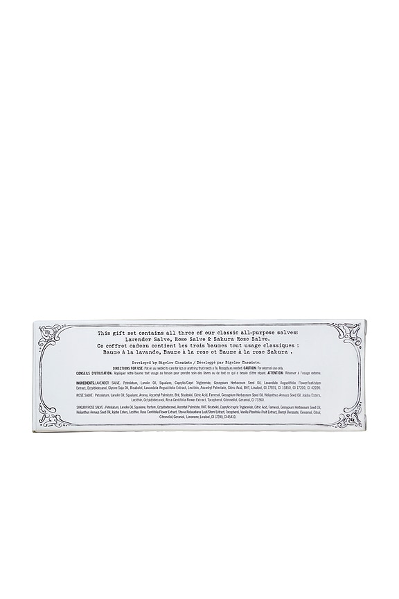 view 2 of 7 Lip Salve Tin Trio in Rose, Lavender & Sakura Rose