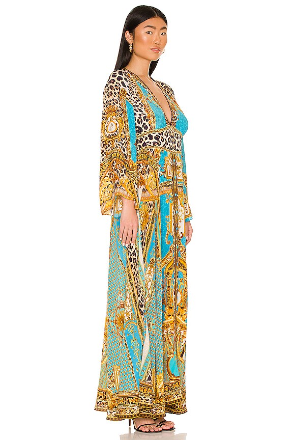 view 2 of 4 Kimono Sleeve Dress in Dripping in Dripping in Decadence