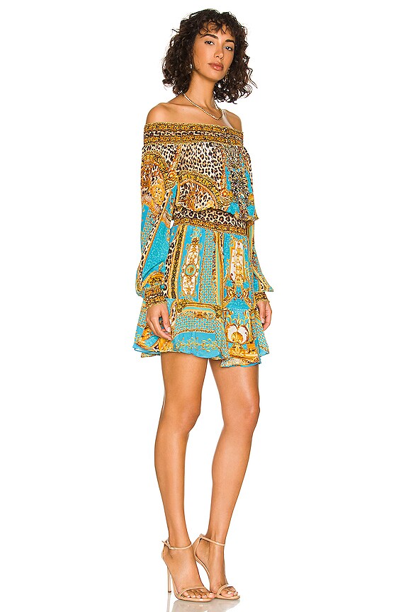 view 2 of 4 Off Shoulder Mini Dress in Dripping in Dripping in Decadence