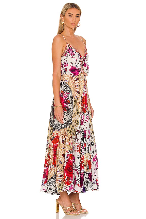 view 2 of 4 VESTIDO MIDI TIE in Reign Of Roses