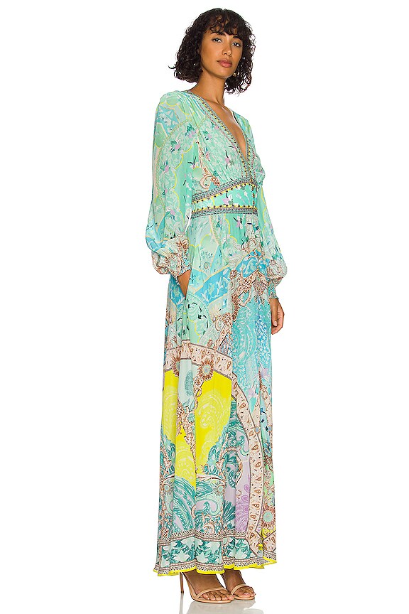 view 2 of 4 МАКСИ ПЛАТЬЕ BUTTON in Turn Back Time