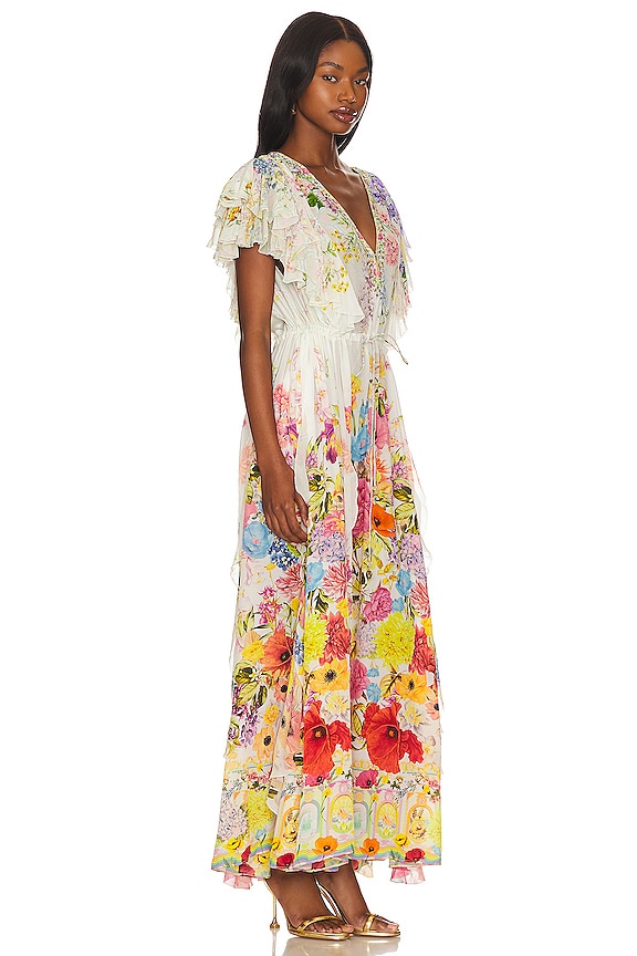 view 2 of 4 All Over Ruffle Dress in SUNLIGHT SYMPHONY