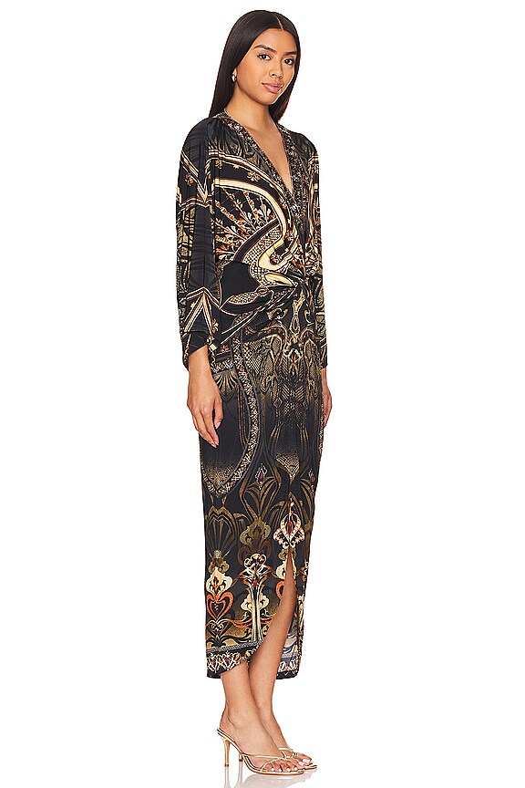 view 2 of 4 ROBE MI-LONGUE TWIST in Nouveau Noir