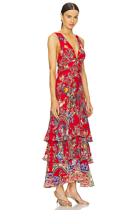 view 2 of 4 TIERED RUFFLE マキシドレス in The Summer Palace