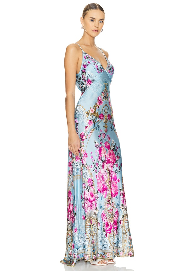 view 2 of 4 MAXIVESTIDO SLIP in Down The Garden Path