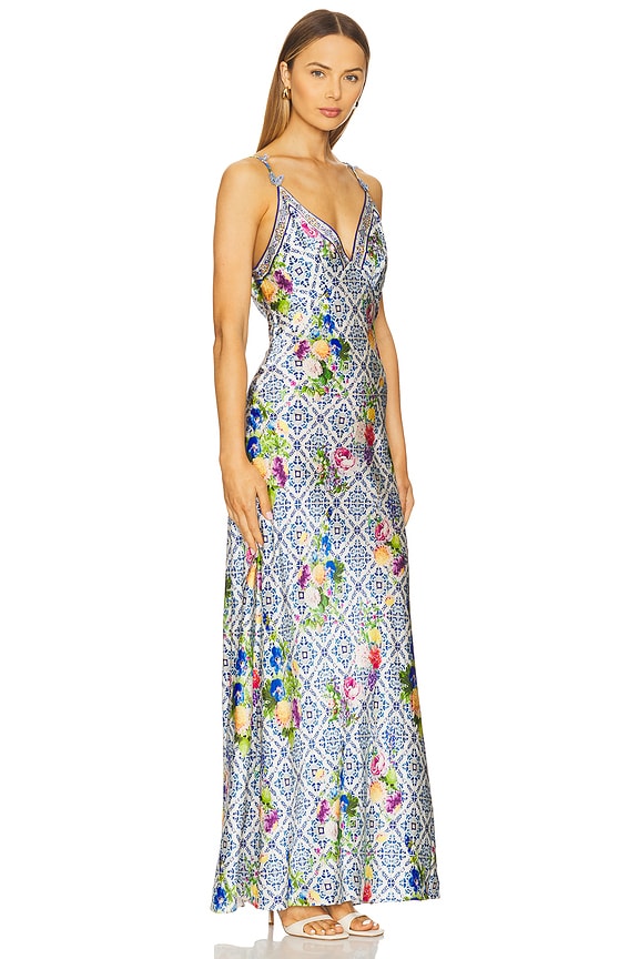 view 2 of 4 Maxi Slip Dress in Wall To Wall Wonders