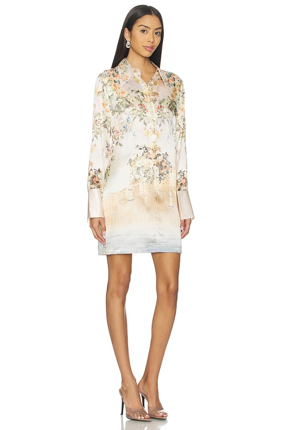 view 2 of 4 Mini Shirt Dress in Twilight In Istanbul