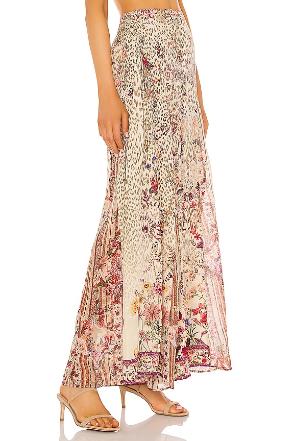 view 2 of 4 Lace Up Side Flare Pant in Driftdre