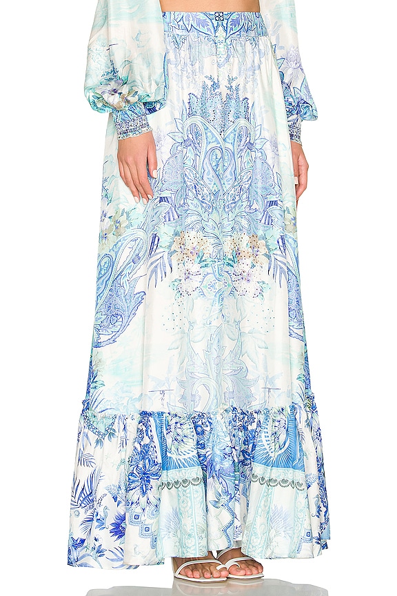 view 2 of 5 x REVOLVE Ruffle Hem Skirt in Cali Dreaming