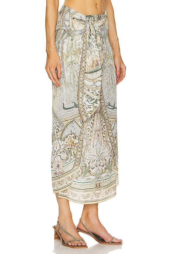 view 2 of 5 앞 매듭 스커트 in Ivory Tower Tales