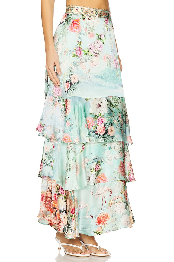 view 2 of 6 TIERED 러플 스커트 in The Jewellery Museum