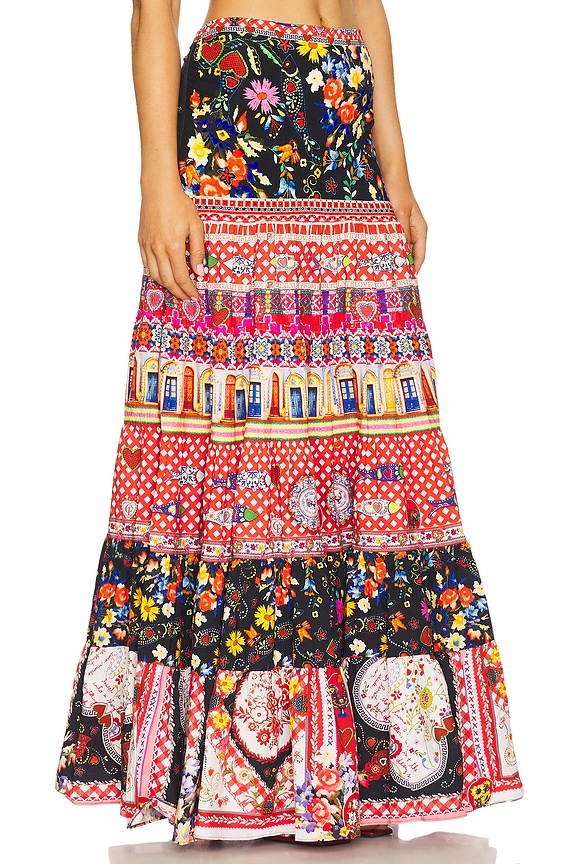 view 2 of 6 Tiered Skirt in Folk Fabulous