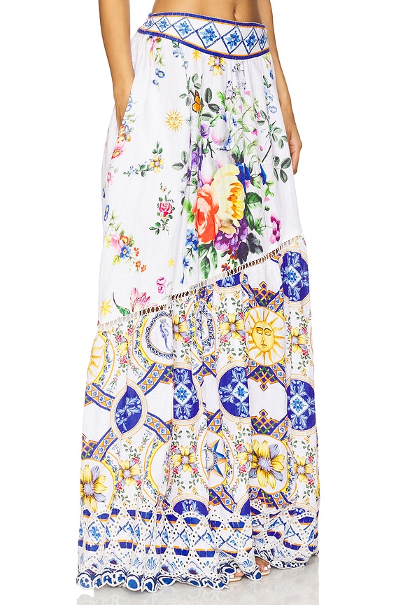 view 2 of 6 ЮБКА МАКСИ SKIRT in Tiles Darls