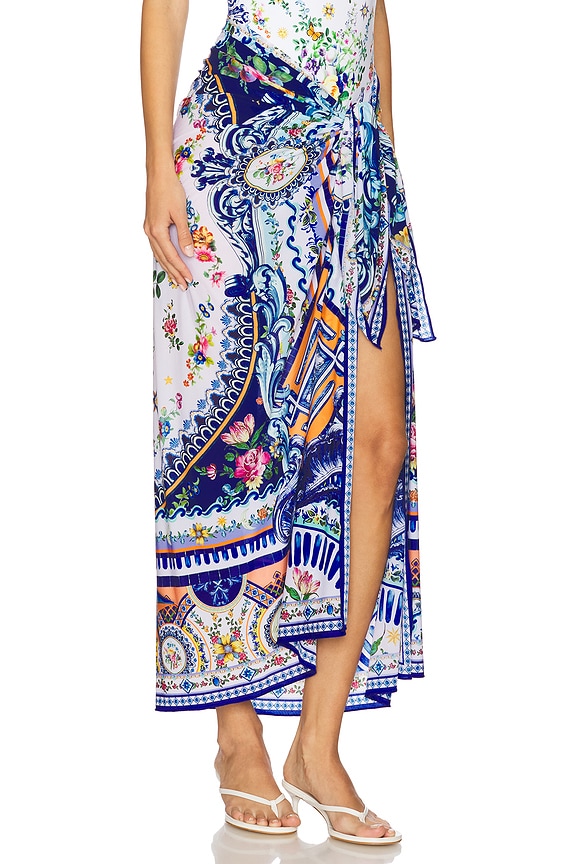 view 2 of 6 Long Sarong in Tiles Darls