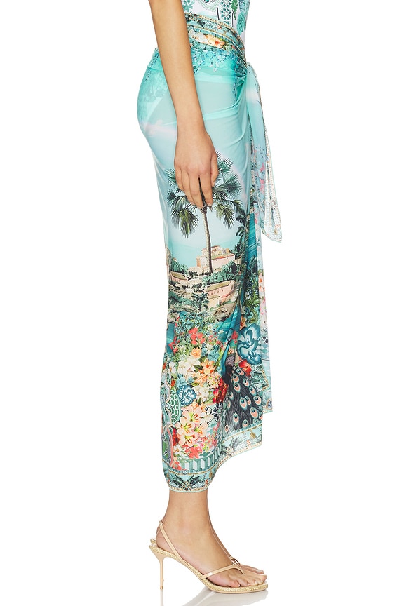 view 2 of 6 Multi Wear Long Sarong in Balearic Bebe