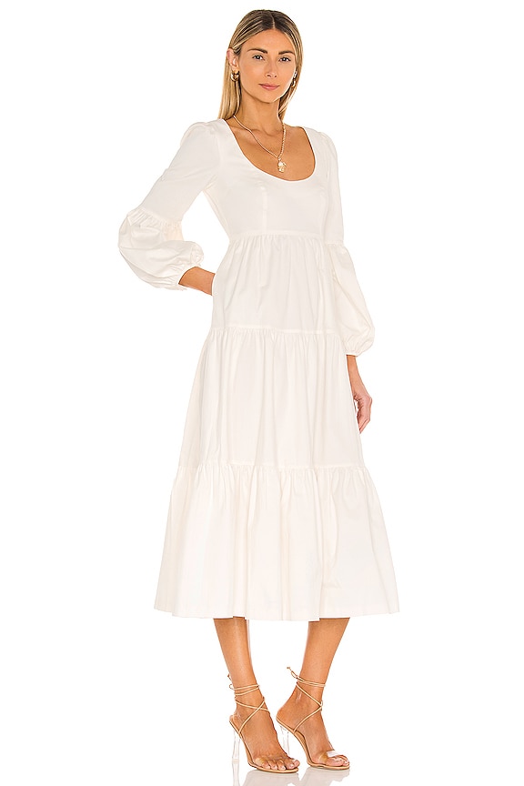 view 2 of 3 ПЛАТЬЕ ROSE in Ivory