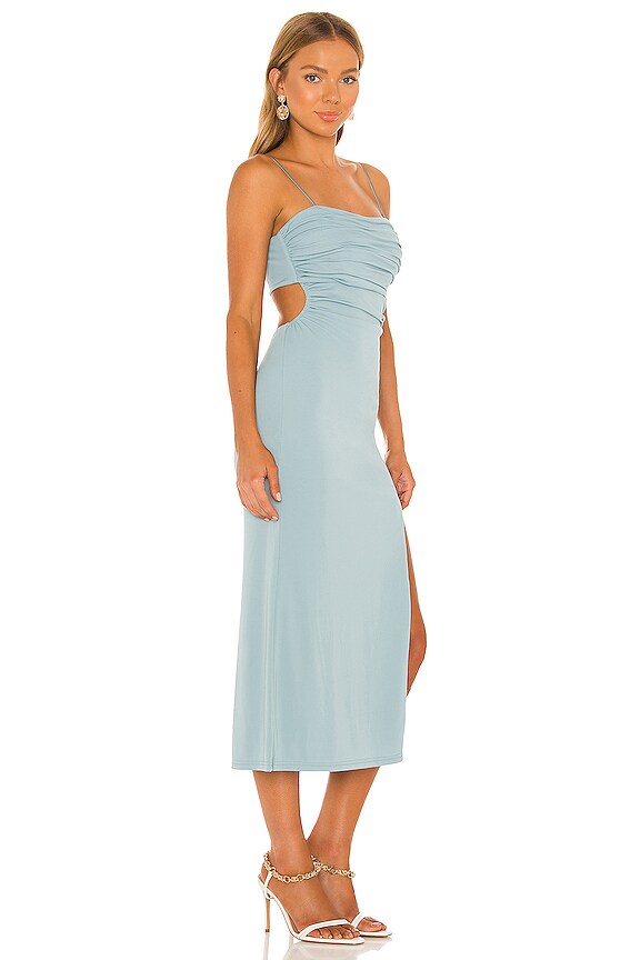 view 2 of 4 VESTIDO MIDI MARIAH in Ocean Dew