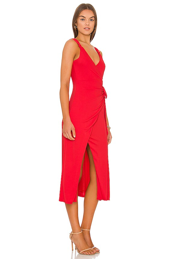 view 2 of 4 Delia Dress in Chili Pepper