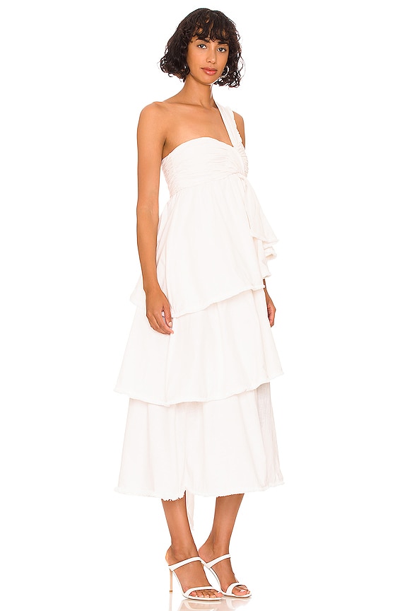 view 2 of 3 ROBE SORI in Ivory & White